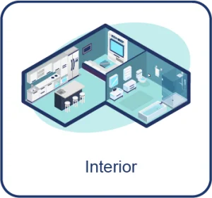 Interior icon representing home interior remodeling and improvement services by E-Leads